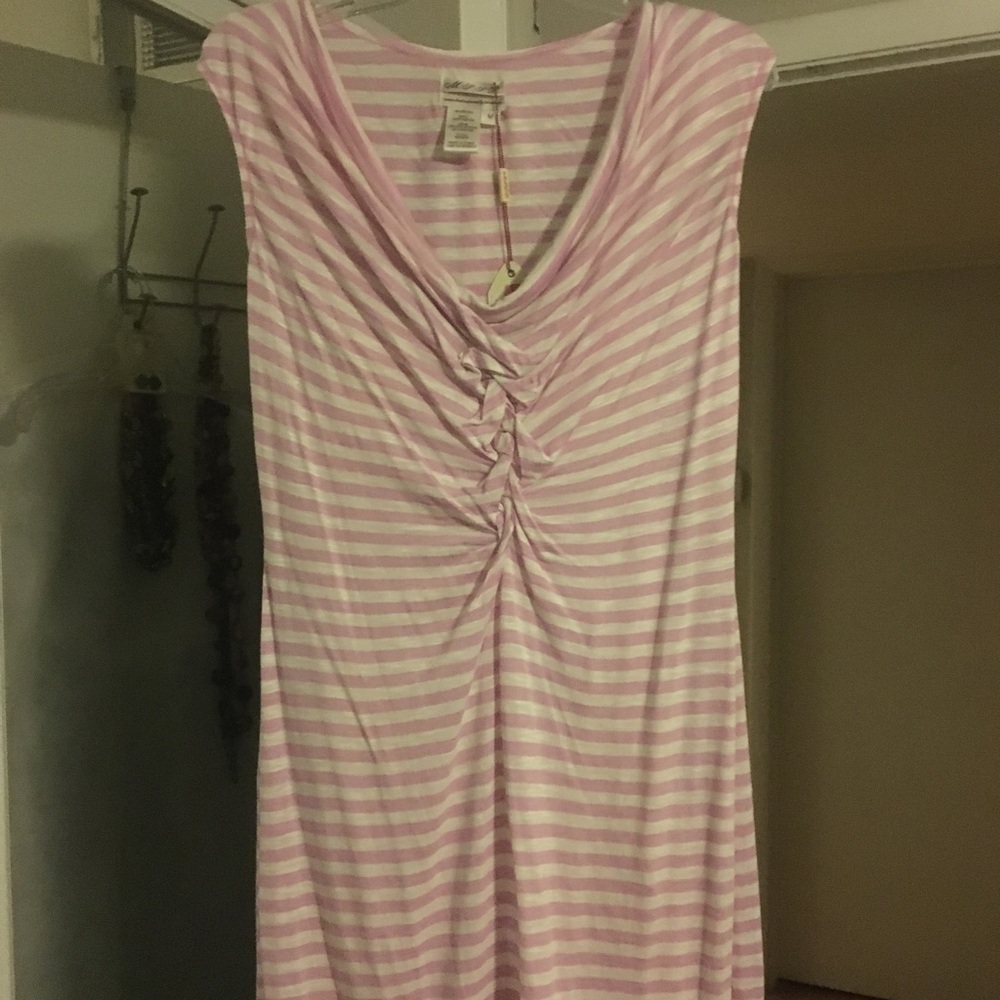 MSSP Max Studio M NWT striped dress - Picture 1 of 4
